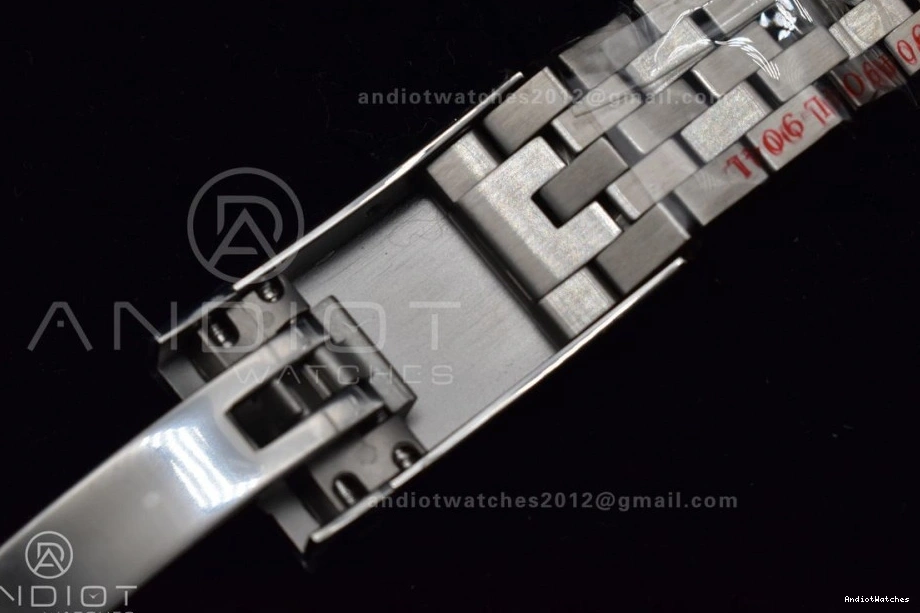 Jubilee DateJust 41 DIWF Stick Edition 904L 645 White SA Dial 126334 on Best Bracelet 1:1 Steel Chic 0210